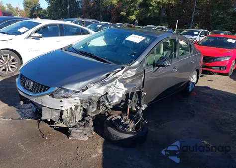 2013 Honda Civic Lx z USA, uszkodzony, nr VIN 19XFB2F50DE205821